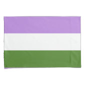 Quee Flagge Kissenbezug (Vorderseite-Rechts)