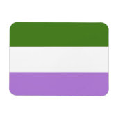 Quee Flagge Magnet (Horizontal)