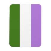 Quee Flagge Magnet (Vertikal)