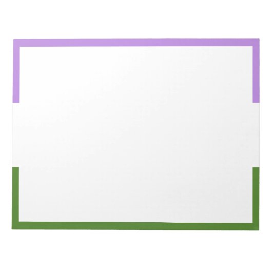 Quee Flagge Notizblock (Vorderseite)
