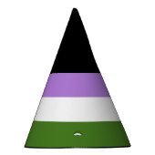 Quee Flagge Partyhütchen (Rechts)