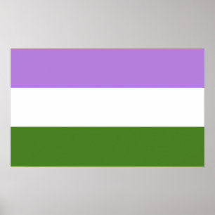 Quee Flagge Poster