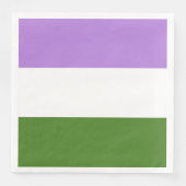 Quee Flagge Serviette (Vorderseite)