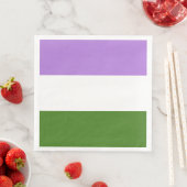 Quee Flagge Serviette (Beispiel)