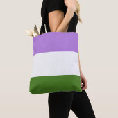 Quee Flagge Tasche (Von Nahem)