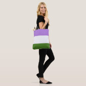 Quee Flagge Tasche (Am Model)