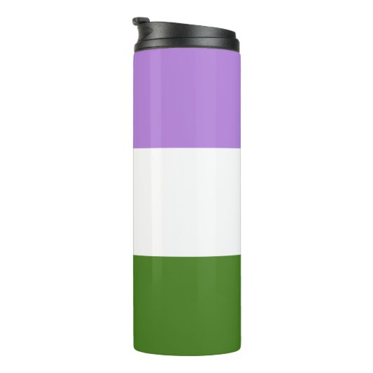 Quee Flagge Thermosbecher (Nach rechts gedreht)