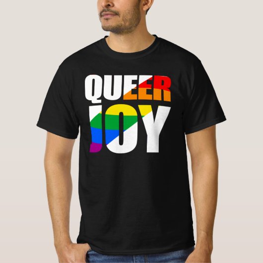 QUEE FREUDE T-Shirt (Vorderseite)