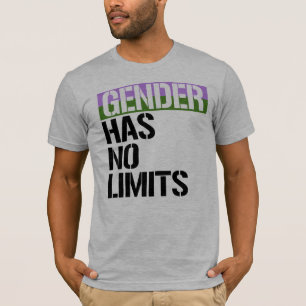 Quee - Geschlecht hat keine Grenzen - - LGBTQ T-Shirt