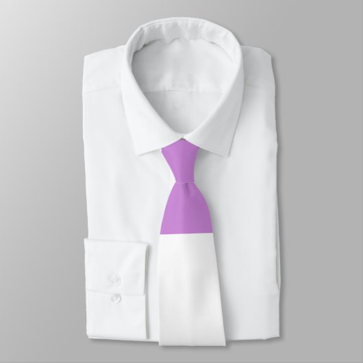 Quee, Lila, weiße LGBT Krawatte (Gebunden)