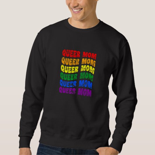 Quee Mama Nichtbinär Pride Gender Neutral Pride Sweatshirt (Vorderseite)