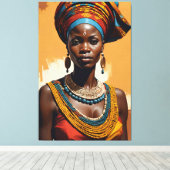 Queen 1 Canvas Print Leinwanddruck (Insitu (Holzboden))