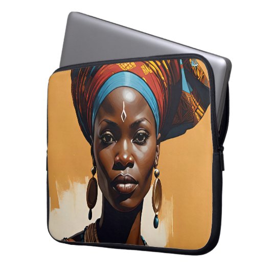 Queen 1 Laptop Case (Vorderseite Links)
