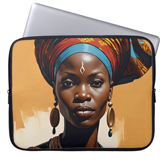 Queen 1 Laptop Case (Vorderseite)