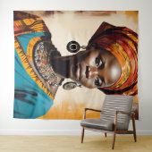 Queen 2 Tapestry Wandteppich (Beispiel (Horizontal))