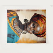 Queen 2 Tapestry Wandteppich (Vorderseite (Horizontal))