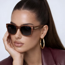 Queen A Holzbüro-Sonnenbrille – Personalisiert 202