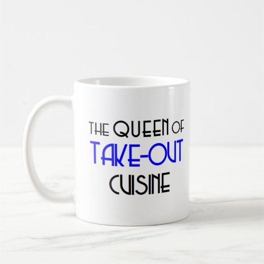 Queen à la carte kaffeetasse (Links)
