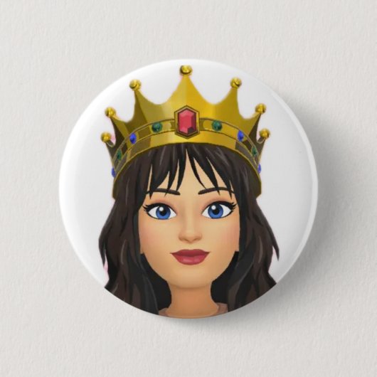 Queen Abzeichen Button (Vorderseite)