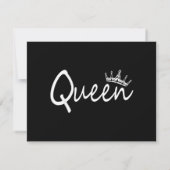 Queen and King Crown Matching Couple Design for Hi (Rückseite)