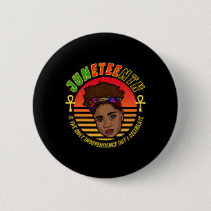 Queen Ankh Independence Day 1865 Juni 2023 Button