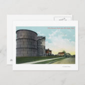 Queen Anne Hill Water Reservoirs Scene Postkarte (Vorne/Hinten)