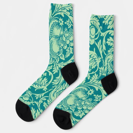 Queen-Anne-Stil, William Morris Socken (Linkes Detail)