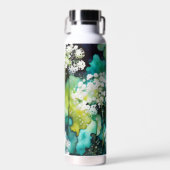 Queen Anne's Lace Abstrakt Trinkflasche (Vorne)