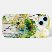 Queen Anne's Lace and Bubbles Abstrakt Case-Mate iPhone Hülle (Rückseite (Horizontal))