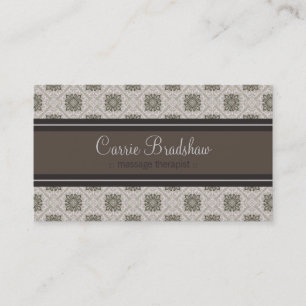 Queen Anne's Lace Baby Pink Business Card Visitenkarte
