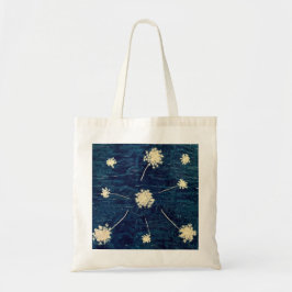 Queen Anne's Lace Cyanotyp Tote Bag Tragetasche