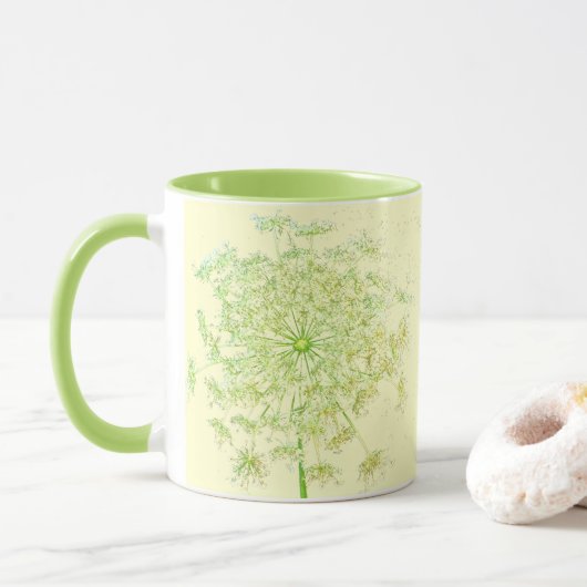 Queen Anne's Lace Geschenke und Favoriten Tasse (Mit Donut)