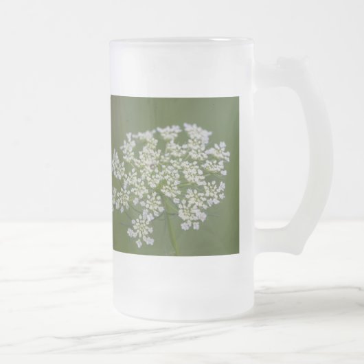 Queen Anne's Lace Mattiert Glass Beer Tasse (Rechts)
