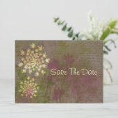 Queen Annes Lace Save The Date (Stehend Vorderseite)