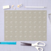 Queen-Annes-Spitzenmuster Seidenpapier (Handwerk)