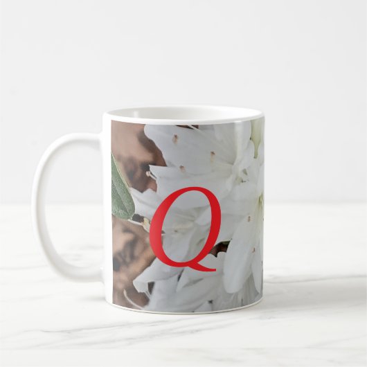 Queen ArborCrosse Initial Mug, "Q" Kaffeetasse (Links)