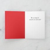 Queen backen - "Du hattest uns beim ersten Biss!" Karte (Innenseite)