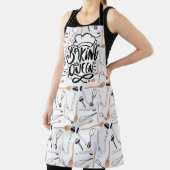 Queen Backen überall auf der Schürze (InSitu)