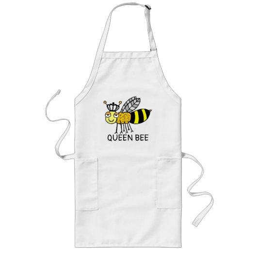 Queen Bee Black Crown Lange Schürze (Vorne)