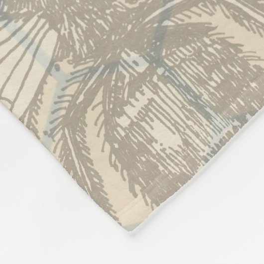 Queen Bee Bug Insect Antike Illustration Fleecedecke (Ecke)