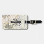 Queen Bee Bug Insect Antike Illustration Gepäckanhänger (Vorderseite horizontal)