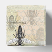 Queen Bee Bug Insect Antike Illustration Geschenkschachtel (Oben)
