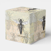 Queen Bee Bug Insect Antike Illustration Geschenkschachtel (Rückseite)