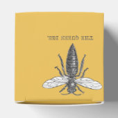 Queen Bee Bug Insect Antike Illustration Geschenkschachtel (Oben)