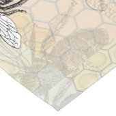 Queen Bee Bug Insect Antike Illustration Kurzer Tischläufer (Ecke)