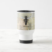 Queen Bee Bug Insect Antike Illustration Reisebecher (Mittel)