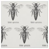 Queen Bee Bug Insect Antike Illustration Stoff (Muster)