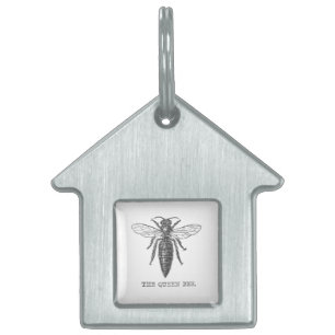Queen Bee Bug Insect Antike Illustration Tiermarke