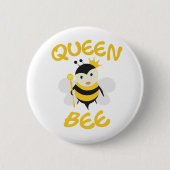 Queen Bee Button (Vorderseite)