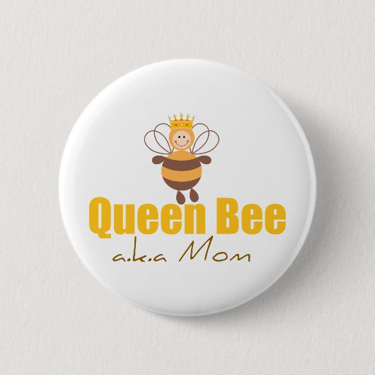 Queen Bee Button (Vorderseite)